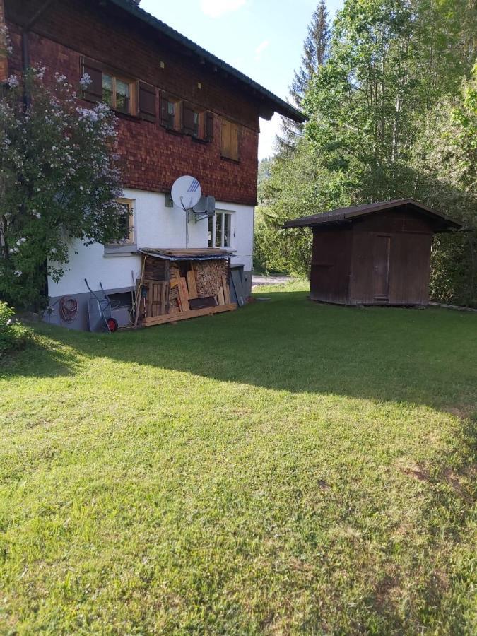 Kleine Ferienwohnung Am Rande Der Wildnis Sibratsgfäll Dış mekan fotoğraf