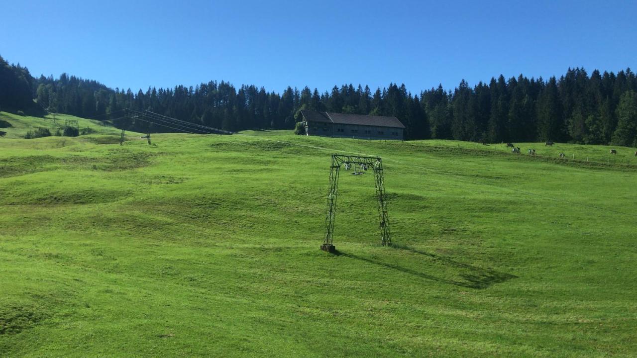 Kleine Ferienwohnung Am Rande Der Wildnis Sibratsgfäll Dış mekan fotoğraf