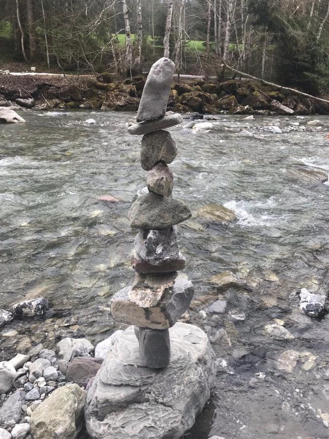 Kleine Ferienwohnung Am Rande Der Wildnis Sibratsgfäll Dış mekan fotoğraf